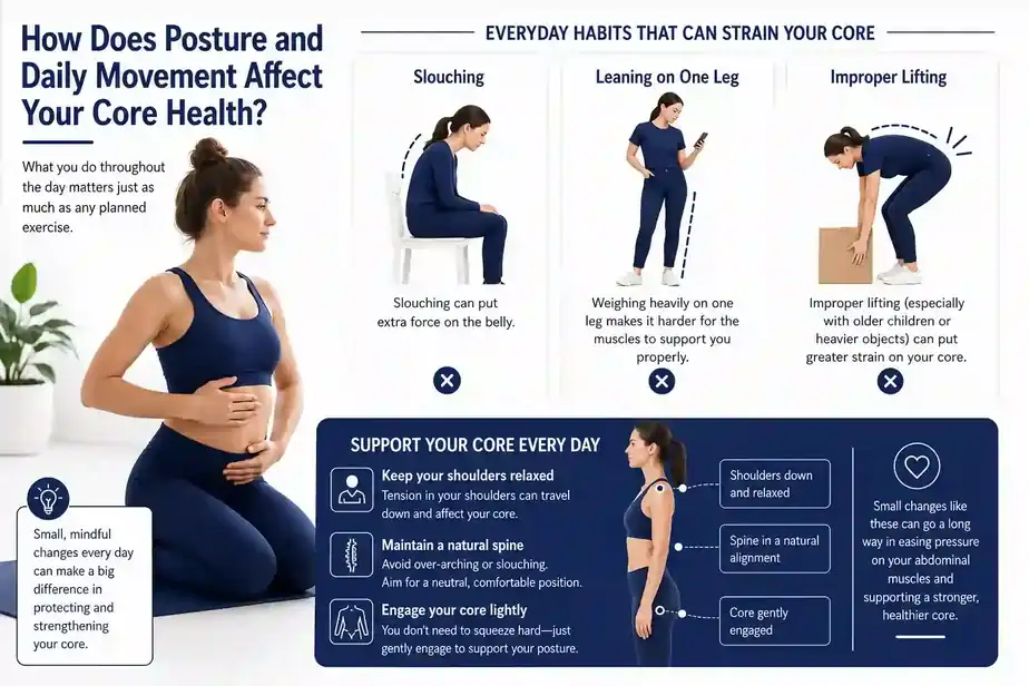 How Does Posture and Daily Movement Affect Your Core Health Brackley?