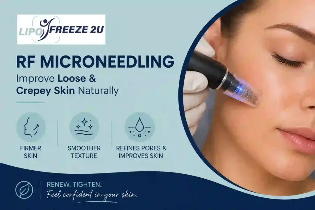 Can RF Microneedling Help Improve Loose and Crepey Skin Brackley?